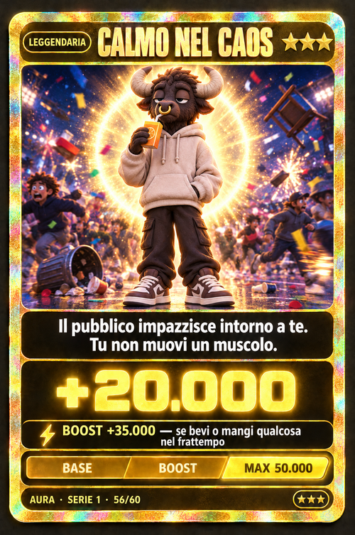 Carta leggendaria Aura Battle Calmo nel caos