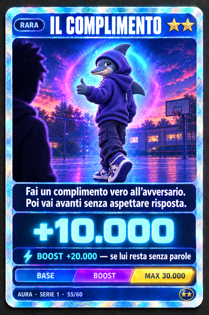 Carta rara Il complimento